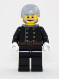 LEGO hol120 Fire - Jacket with 8 Buttons, Light Bluish Gray Male Hair