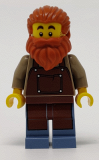 LEGO idea082 Blacksmith, Reddish Brown Apron